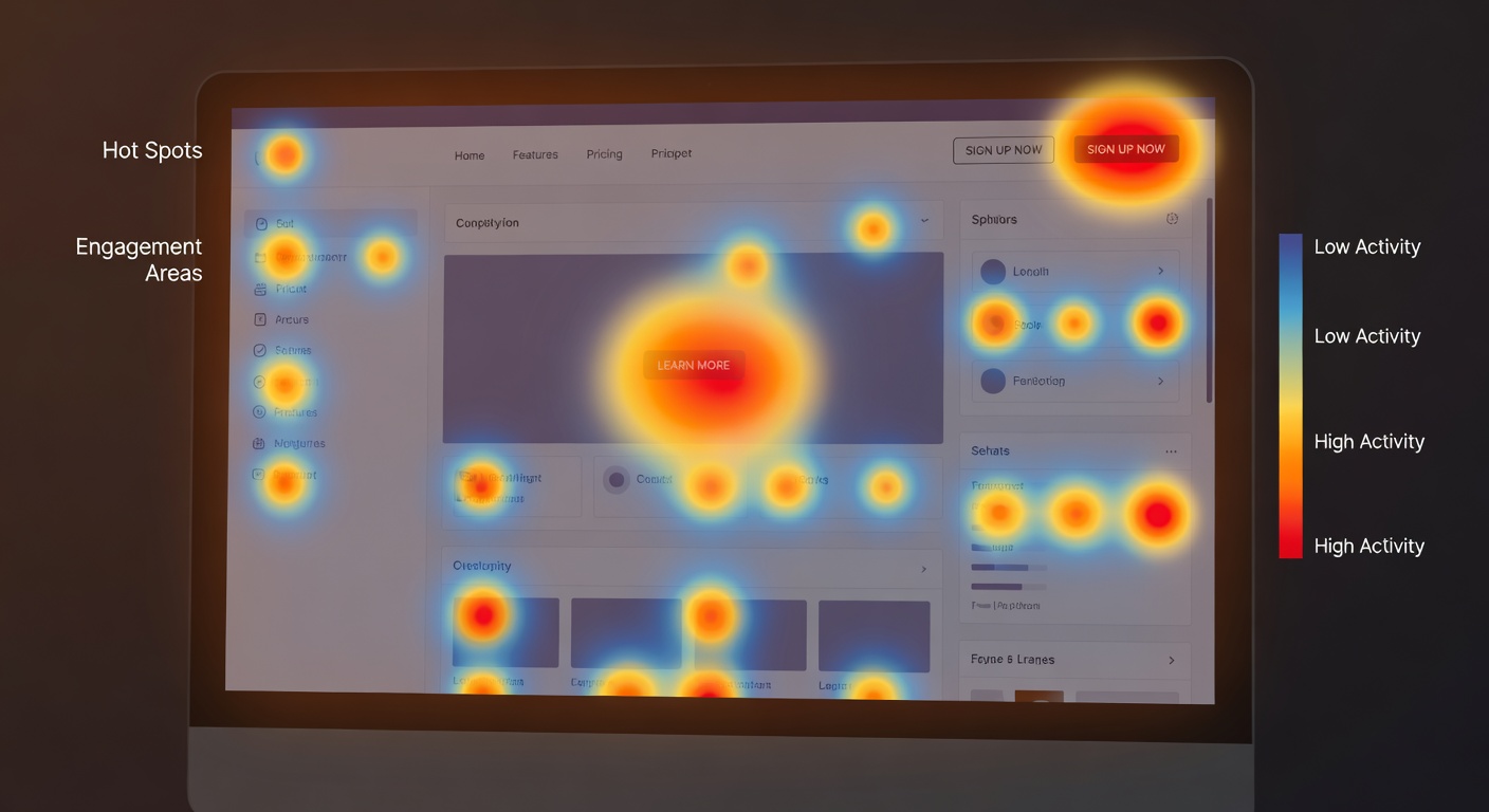 User Interaction Heatmap
